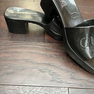 Gucci Rubber Slide Sandal